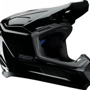 FULL-FACE HELMET THOR HELMET FLEET YOUTH BLACKOUT GLOS