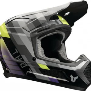 FULL-FACE HELMET THOR HELMET FLEET YOUTH CAMBER BLACK/PURPLE