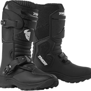 THOR MINI BLITZ XP S9 OFFROAD BOOTS BLACK