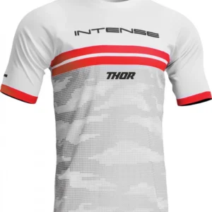 THOR JERSEY INTENSE SHORT-SLEEVE DECOY WHITE/CAMO XS