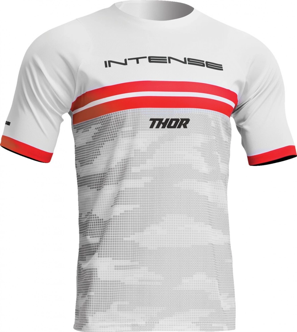 THOR JERSEY INTENSE SHORT-SLEEVE DECOY WHITE/CAMO XS