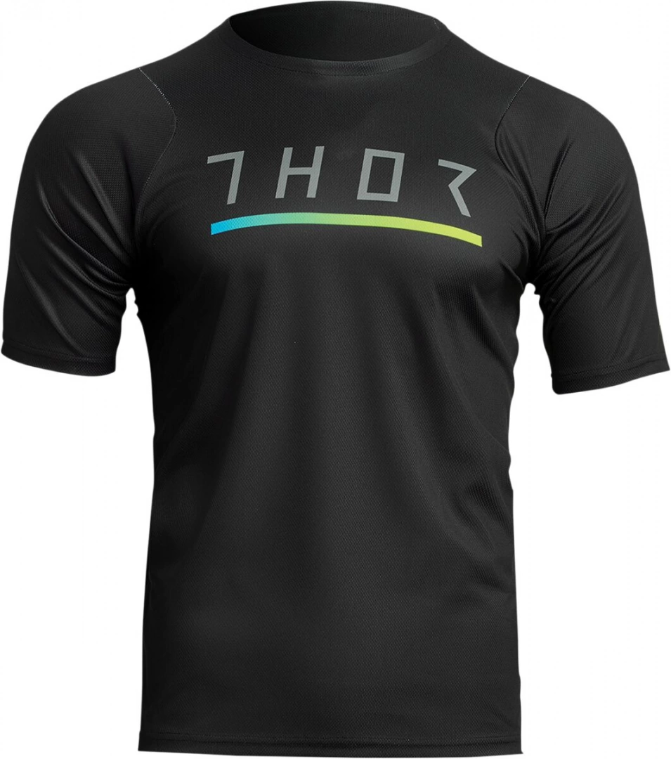 THOR JERSEY ASIST SHORT-SLEEVE CALIBER BLACK
